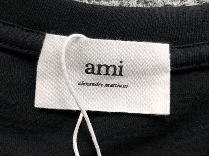 Camiseta AMI Paris Mini Textured Logo Tee