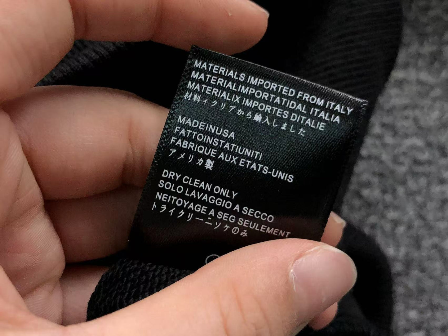 Moletom AMIRI Script Signature Hoodie