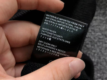 Moletom AMIRI Script Signature Hoodie