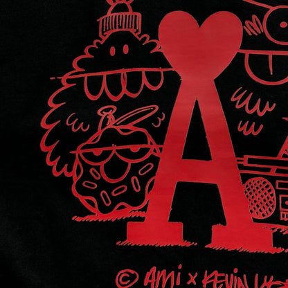 Camiseta AMI Paris Back Print Kevin Lyons