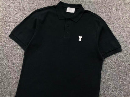 Camiseta Polo AMI Paris Essential Mini Logo