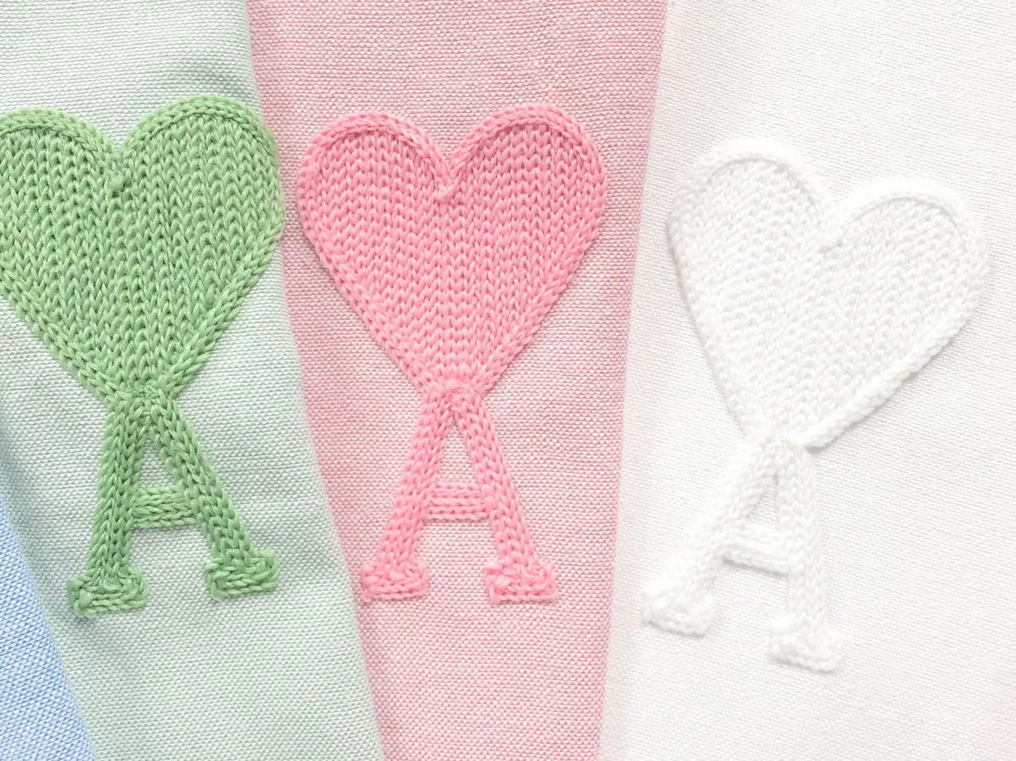 Camisa AMI Paris Soft Heart Colors
