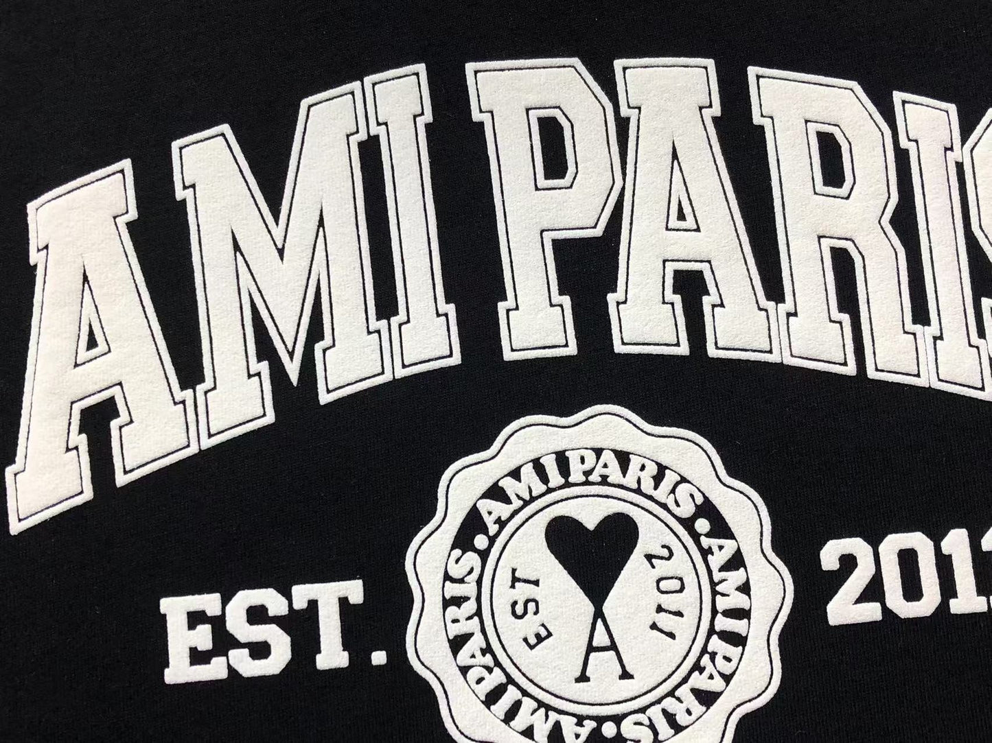 Camiseta AMI Paris College Logo France