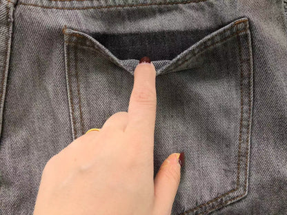 Calça Acne Studios Washed Baggy Denim