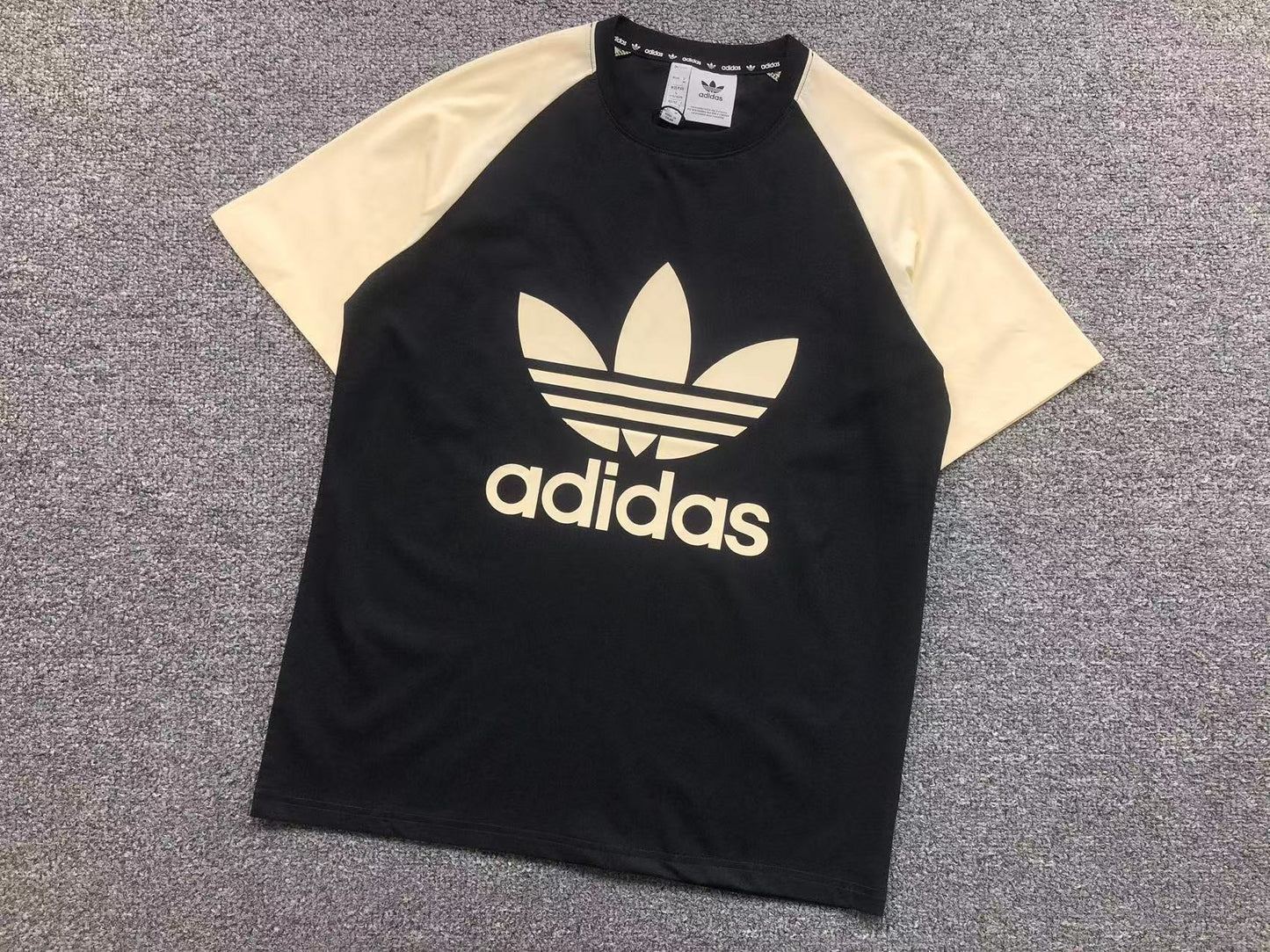Camiseta Adidas Trefoil Raglan Contrast