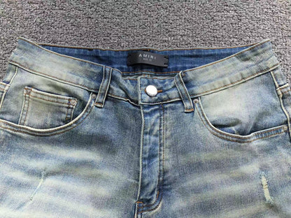 Bermuda Jeans AMIRI Vintage Bleach Distressed