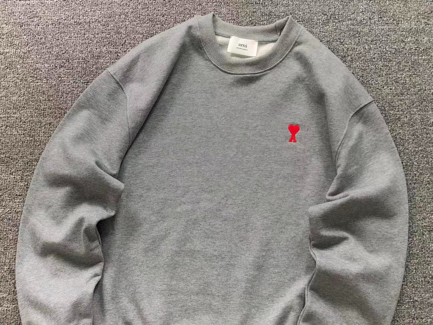 Moletom AMI Paris Ami de Cœur Crewneck