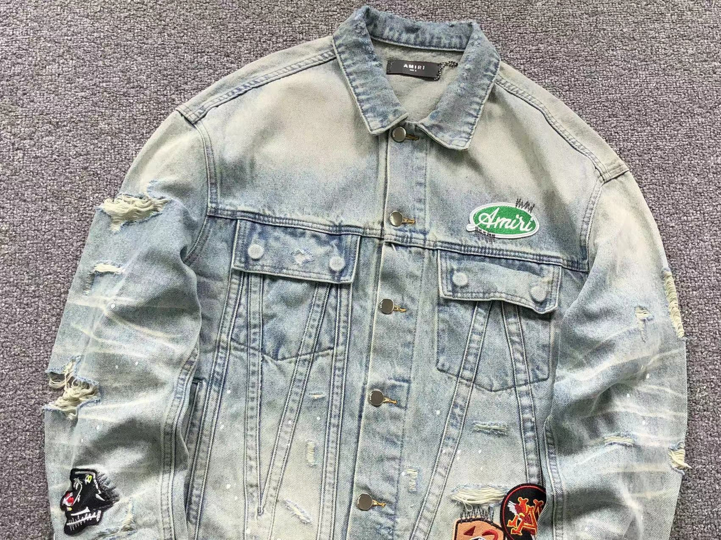 Jaqueta AMIRI Flying Horse Denim