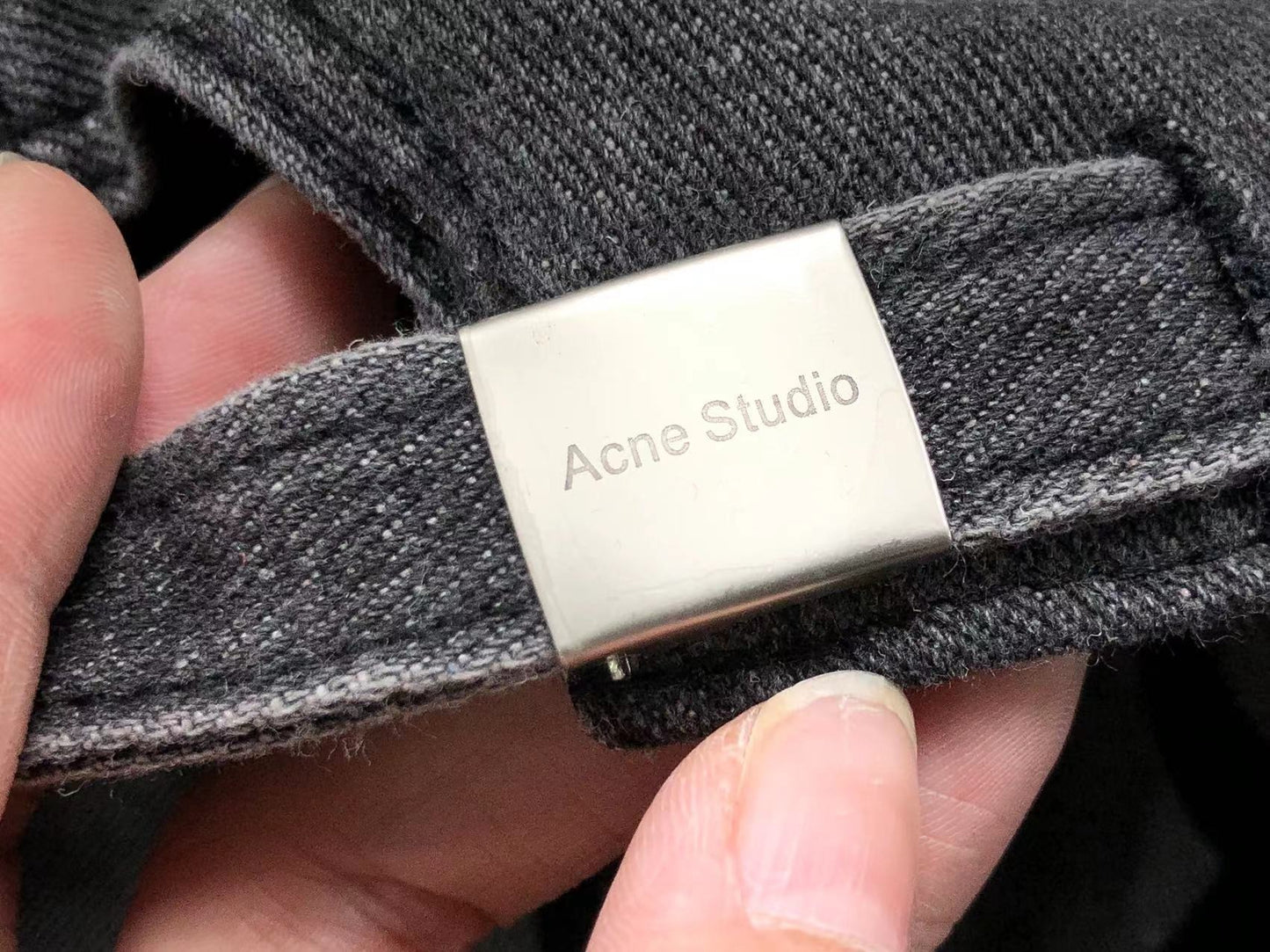 Boné Acne Studios Eddie face Stockholm 1996 Washed