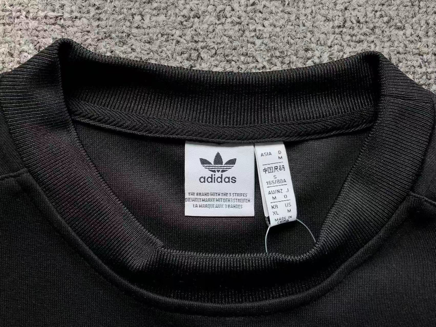 Moletom Adidas Originals Crewneck Vintage Stripes