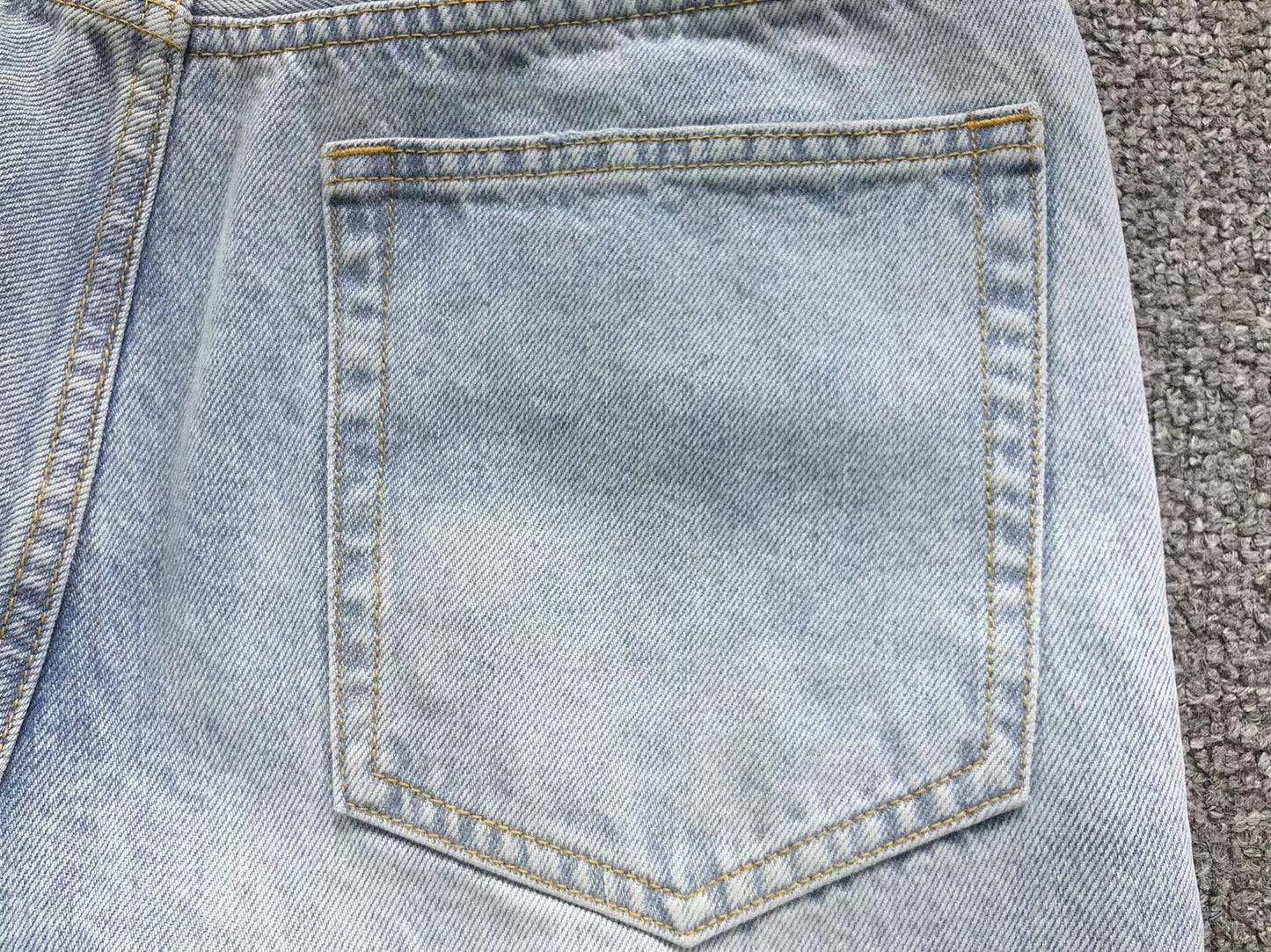 Calça Acne Studios Grunge Cut Jeans