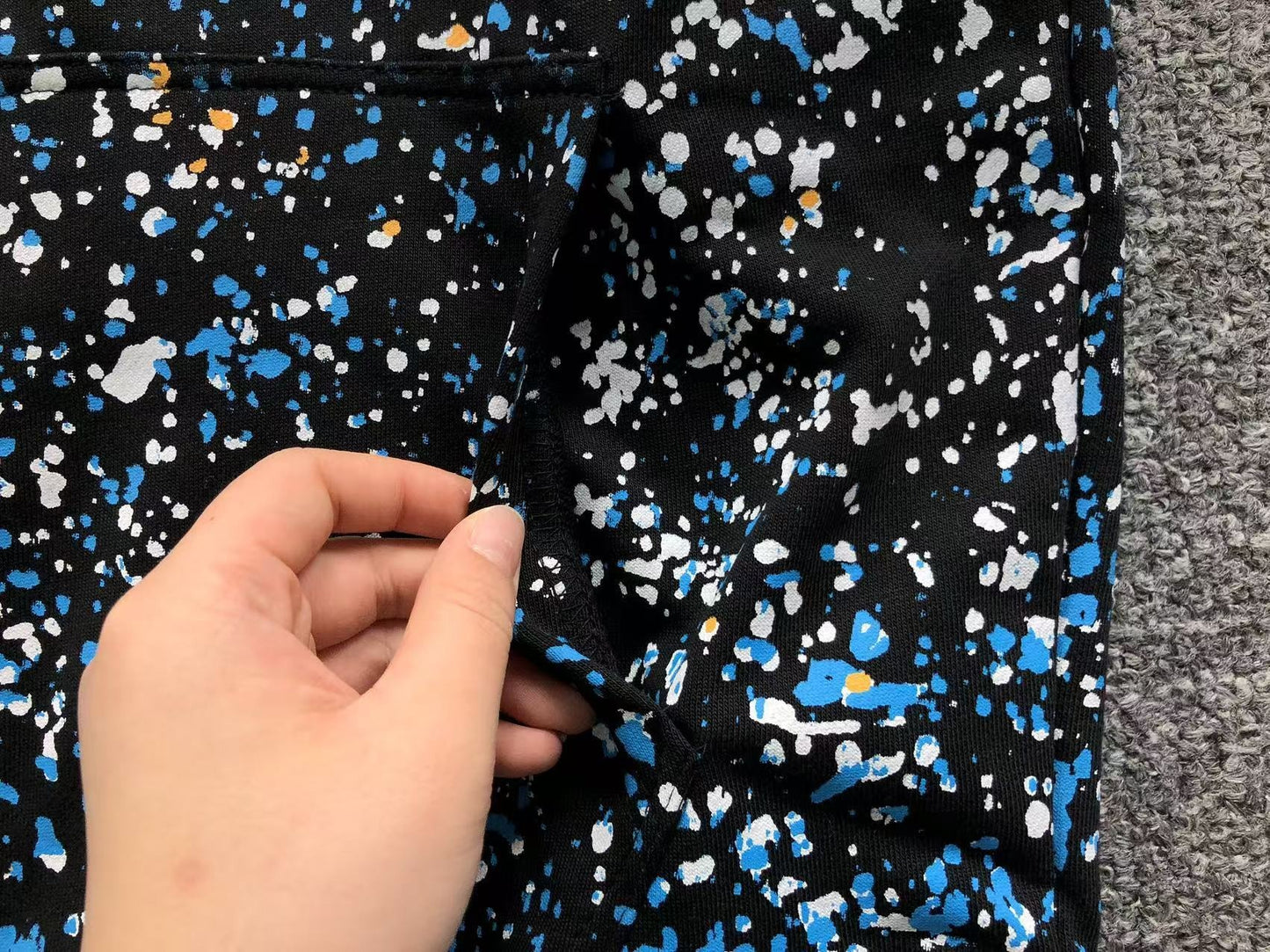 Moletom AMIRI Galaxy Paint Hoodie