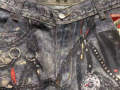 Calça Acne Studios Trashcore Accessory Jeans