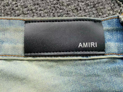 Bermuda Jeans AMIRI Ice Fade Distressed