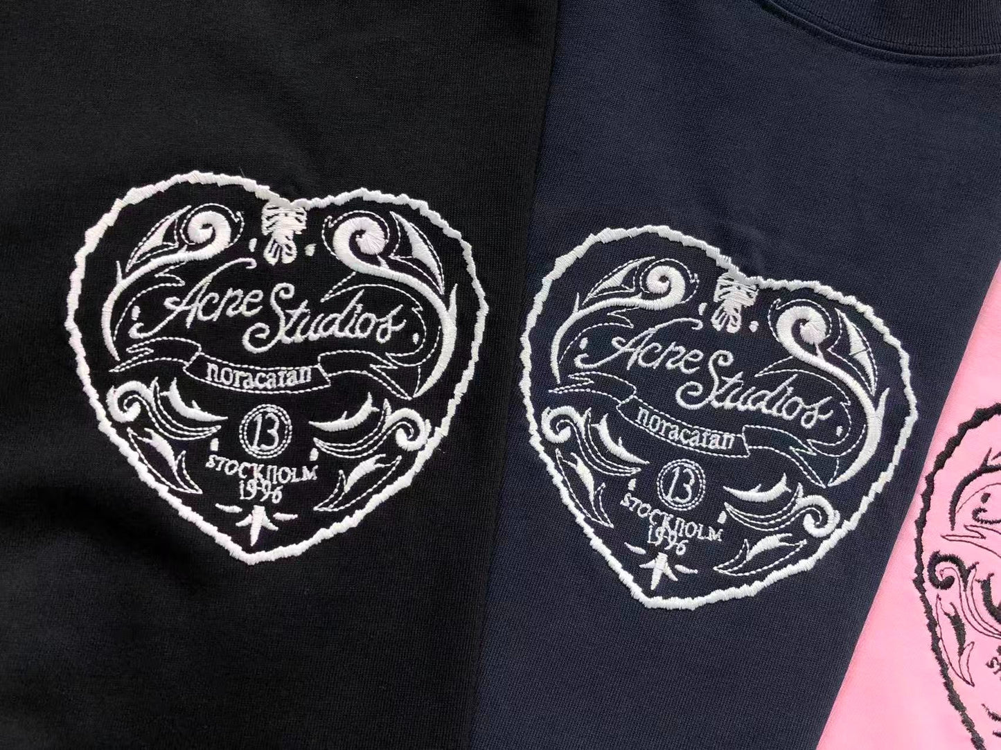 Camiseta Acne Studios Heart Crest