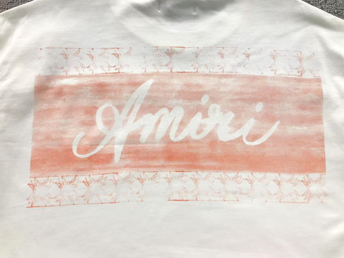 Camiseta AMIRI Vintage Script Back Logo