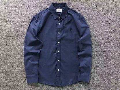 Camisa AMI Paris Heart Logo Classi