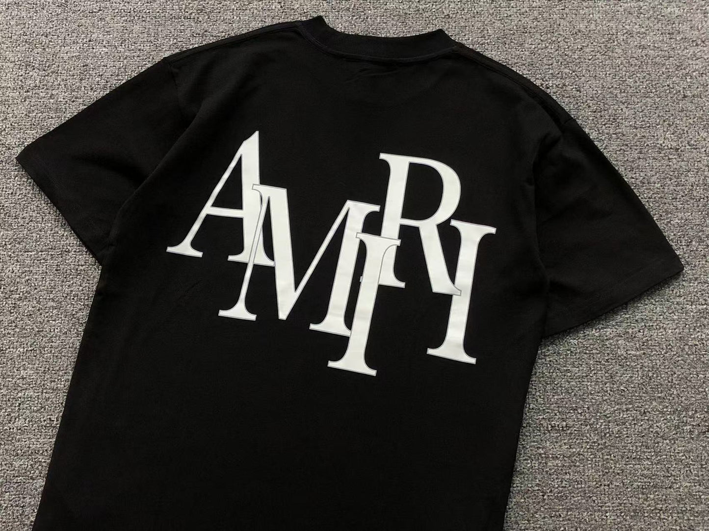Camiseta AMIRI Monogram Oversized Back Logo