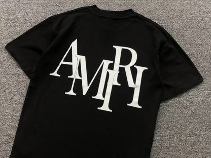 Camiseta AMIRI Monogram Oversized Back Logo