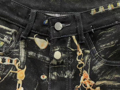 Calça Acne Studios Industrial Chain Jeans