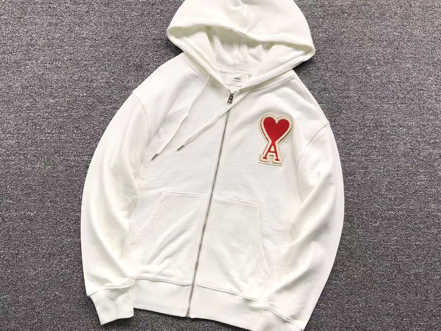 Moletom AMI Paris Ami de Cœur Hoodie Big Heart