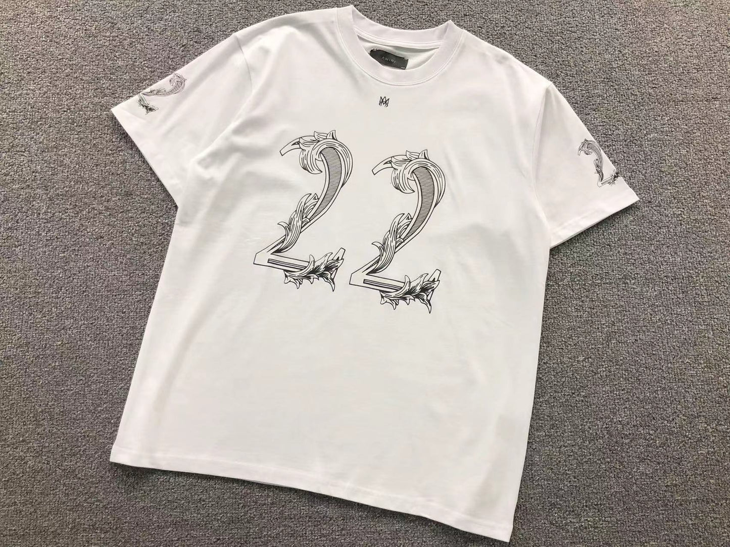 Camiseta AMIRI 22 Baroque Numbe