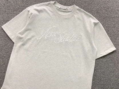 Camiseta Acne Studios Embroidered Script Logo