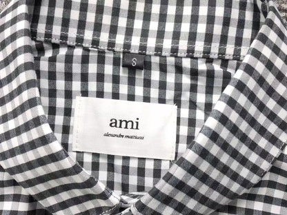 Camisa AMI Paris Gingham Mini Heart