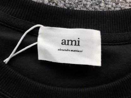 Moletom AMI Paris Ami de Cœur Script Logo Crewneck