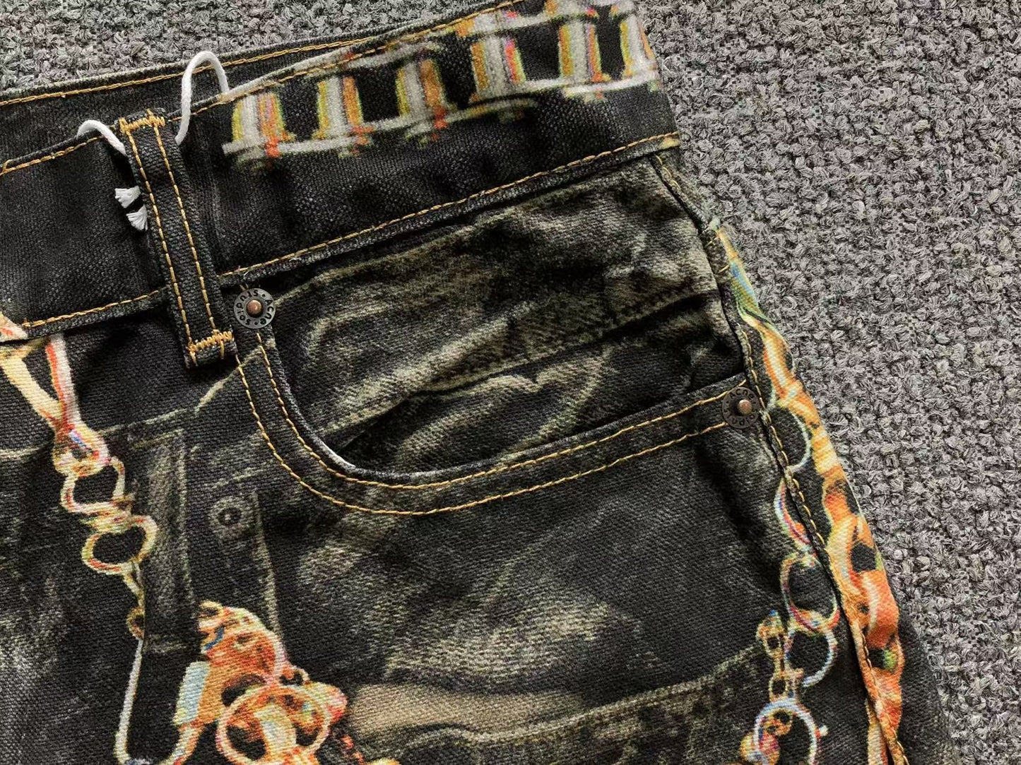 Calça Acne Studios Heavy Accessory Wash