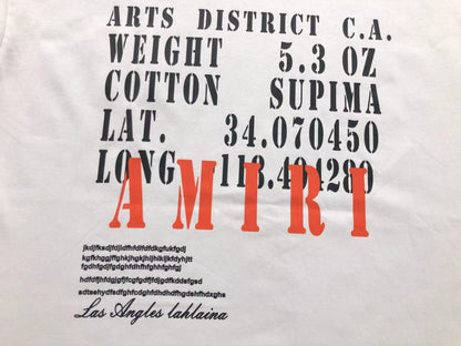 Camiseta AMIRI Arts District Label