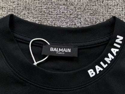 Camiseta Balmain Paris Logo Premium