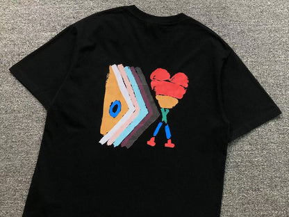 Camiseta AMI Paris Art Graphic Tee
