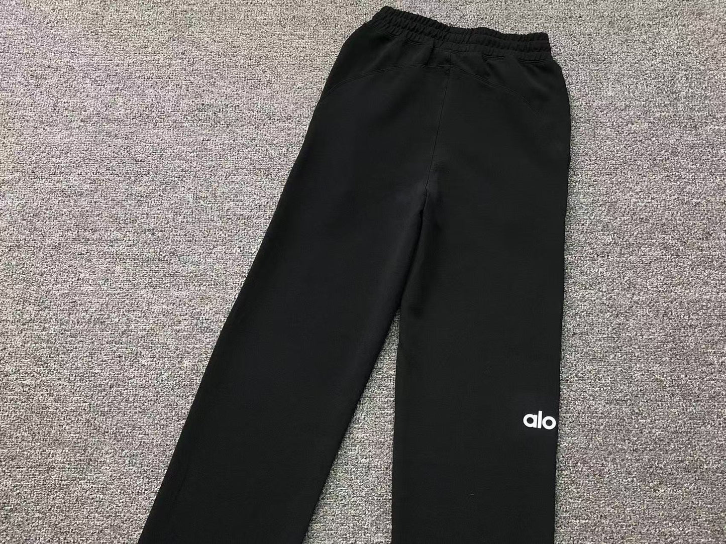 Calça elástica ALO moletom reta Feminino