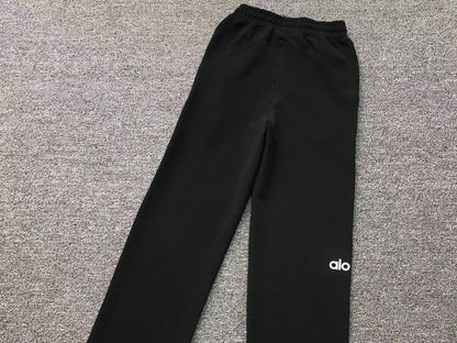 Calça elástica ALO moletom reta Feminino