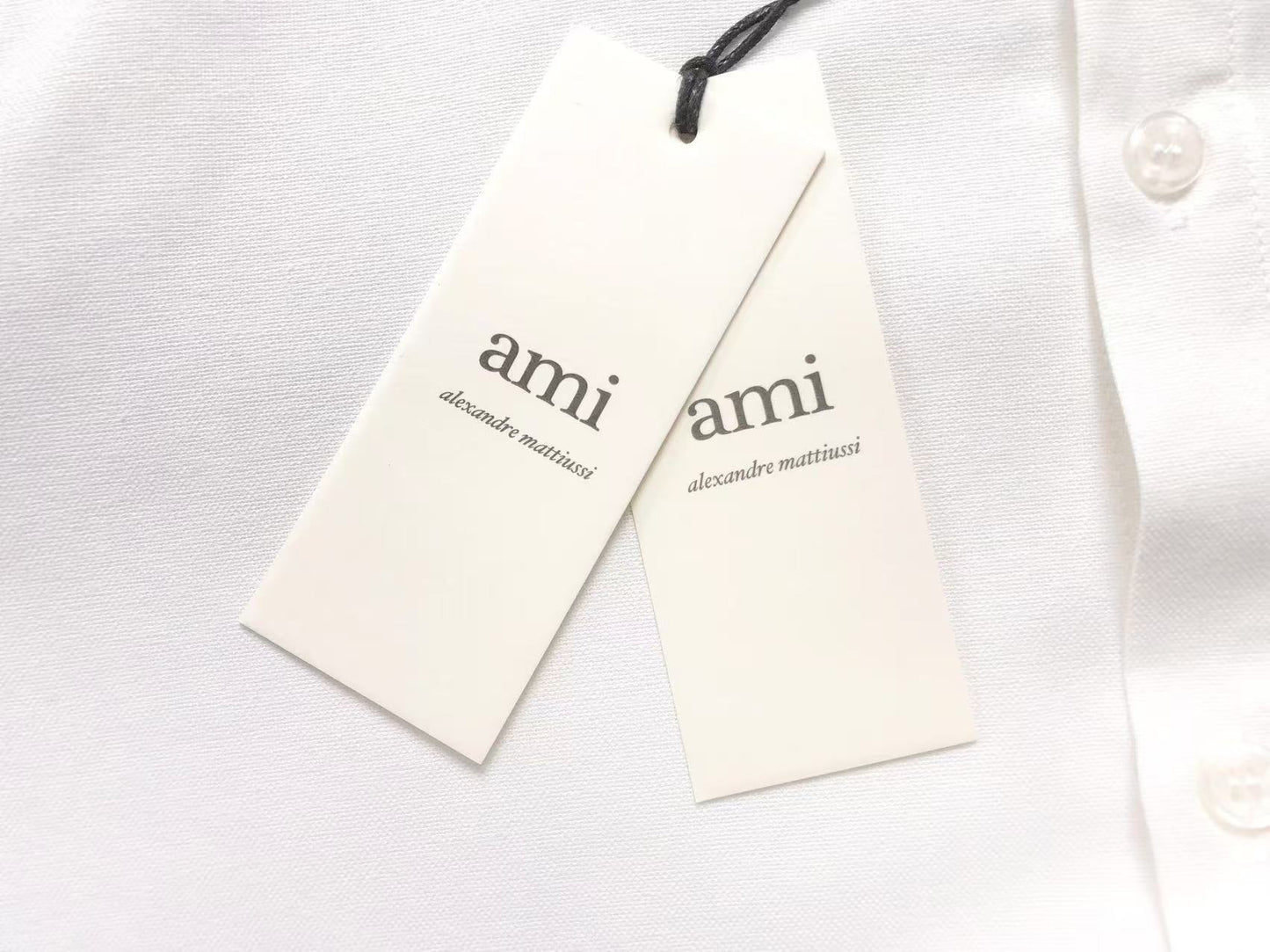 Camisa AMI Paris Mini Heart Contrast