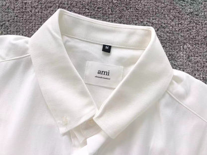 Camisa AMI Paris Classic Heart Oxford