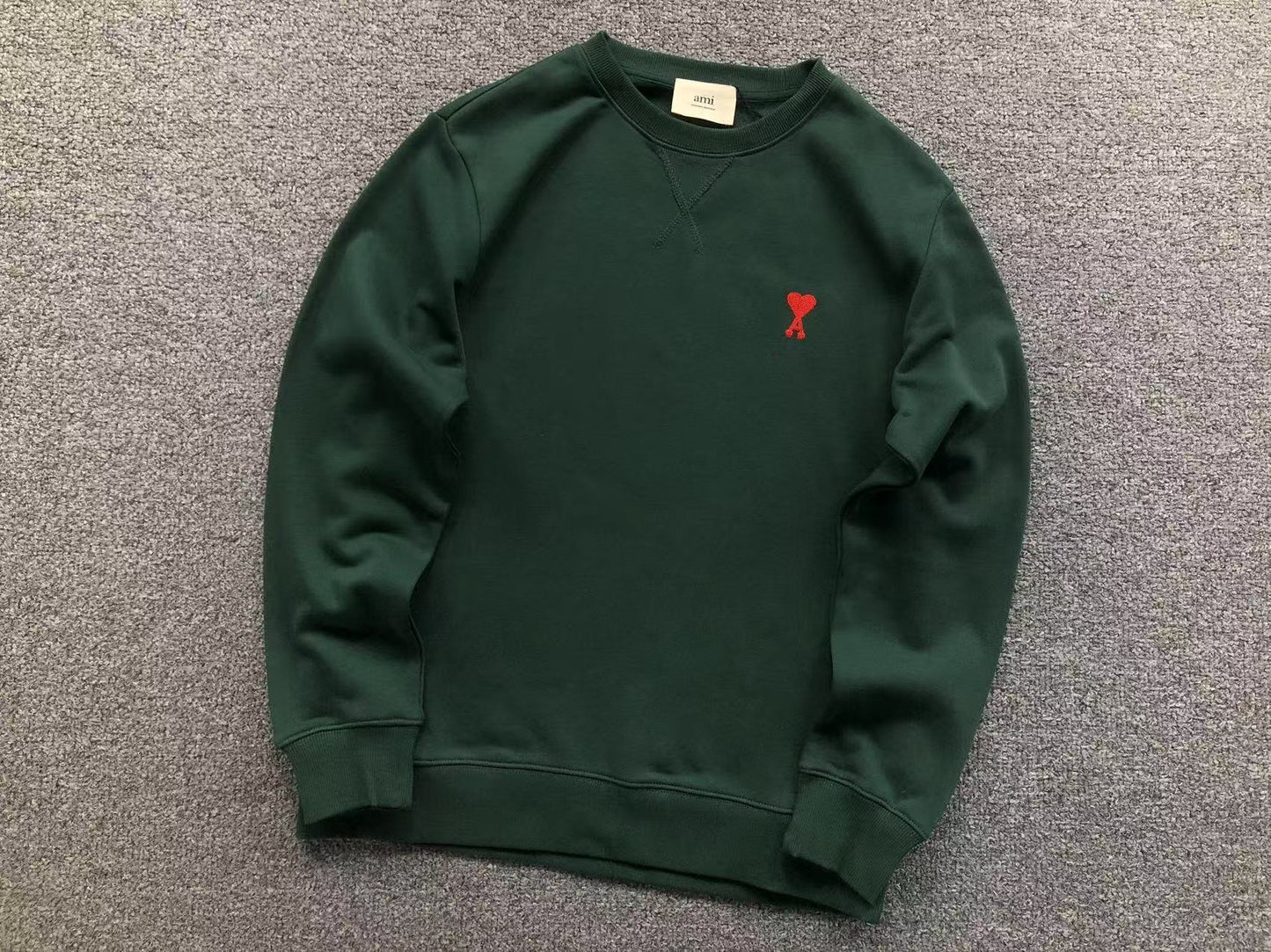 Moletom AMI Paris Crewneck Logo Ami de Cœur