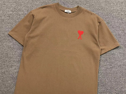 Camiseta AMI Paris Mini Heart Logo Classic
