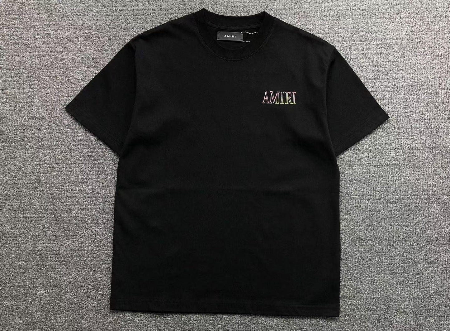 Camiseta AMIRI Rainbow Bandana Logo