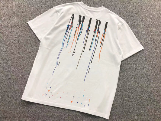 Camiseta AMIRI Drip Paint Logo