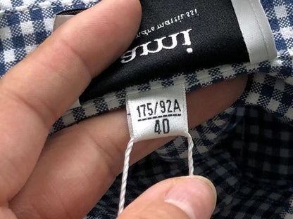 Camisa Social AMI Paris Vichy Heart Logo