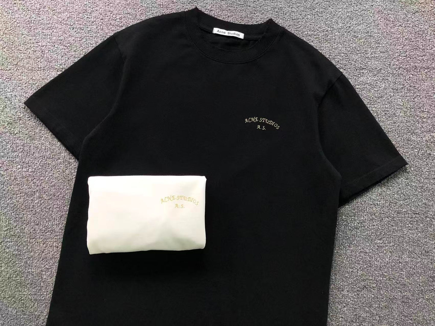 Camiseta Acne Studios A.S. Signature