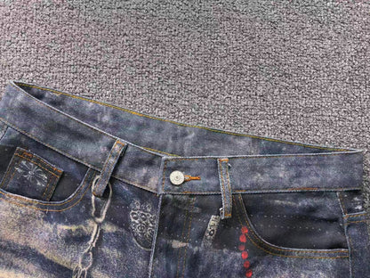 Calça Acne Studios Chaos Chain Denim