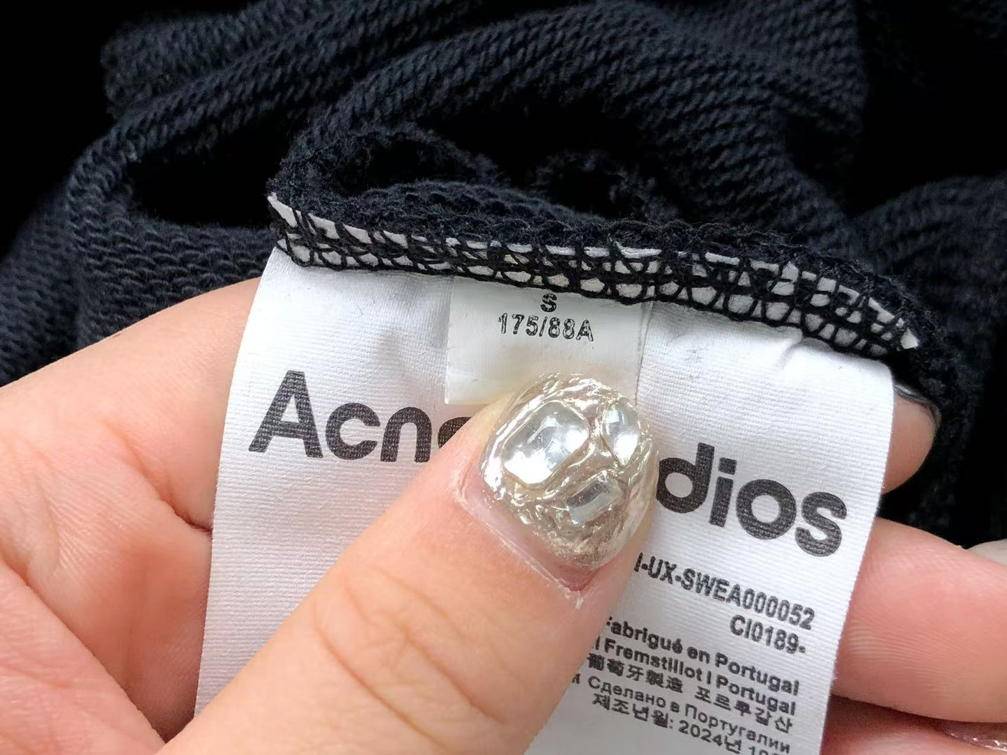 Moletom Acne Studios Stockholm Full Zip