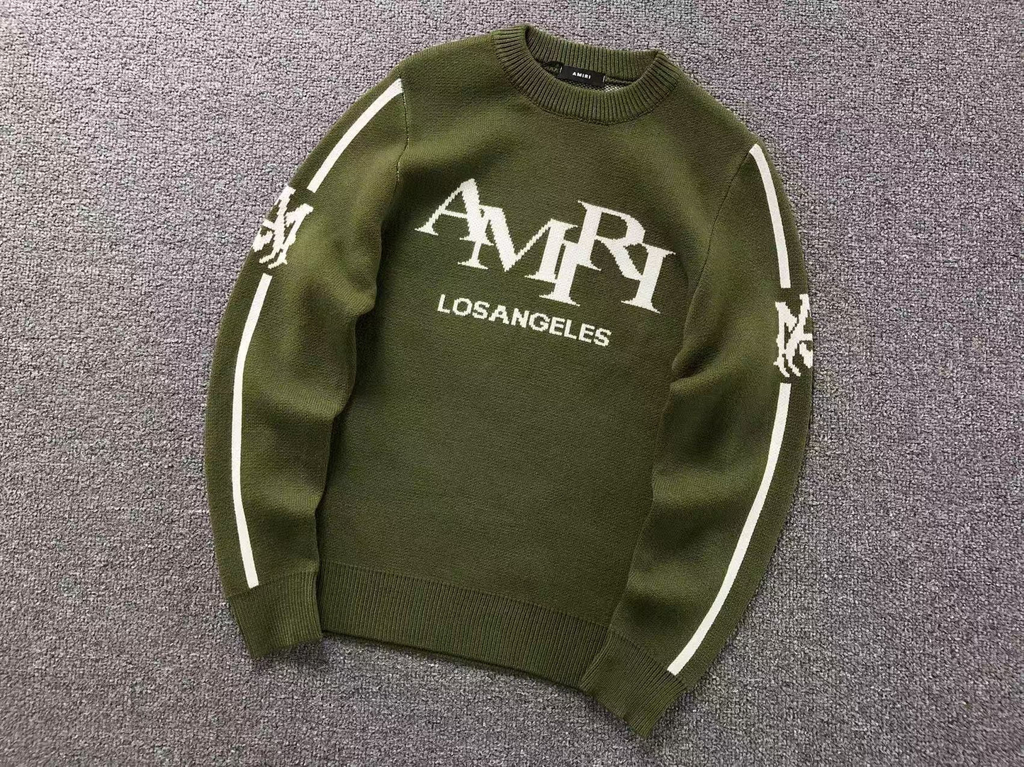 Suéter AMIRI Los Angeles Track Knit