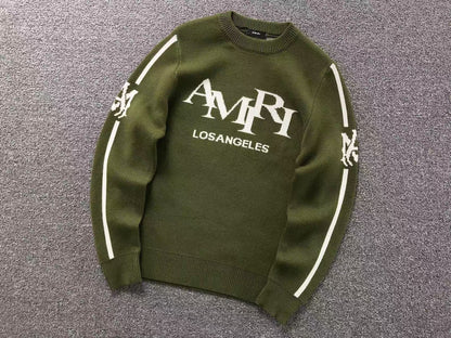 Suéter AMIRI Los Angeles Track Knit