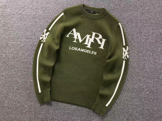 Suéter AMIRI Los Angeles Track Knit