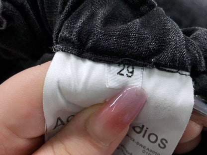Short Acne Studios Washed Cargo Denim