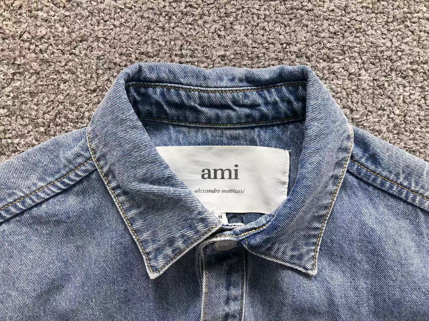 Jaqueta AMI Paris Big Heart Overshirt